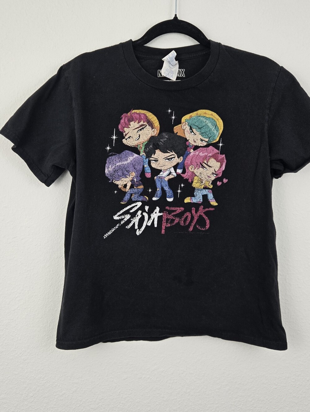 Black Netflix Saja Boys Graphic Tshirt